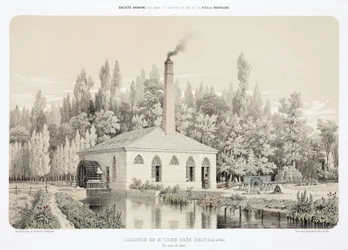 Water Power, Pre-1900 Zinc Rolling-Mill, Saint Louis, near Bray, France
