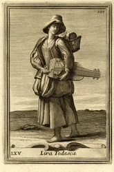 Woman Playing the Old Wheel (or 