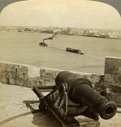 Cannon, Morro Castle, Havana, Cuba