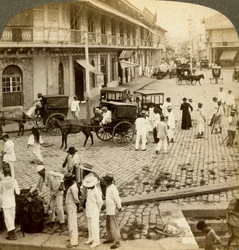 Rosario Road and Binondo Church, Manila, Philippines