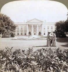 The White House, North Front, Washington, D.C., 1908
