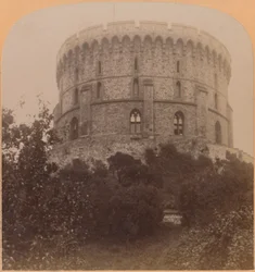 The round Tower, Windsor, England - the Castle-prison from Edward III to Charles II, 1900
