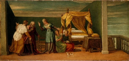 Judith Receiving the Ancients of Bethulia