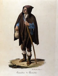 A peasant from the Camastra region in Sicily