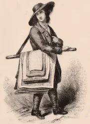 A seller of geographical maps