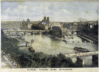 A View of Paris - in 