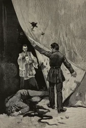 Absolution of the Anarchist in La Madeleine Church, Paris, France