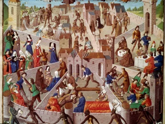 Allegorical representation of the earth