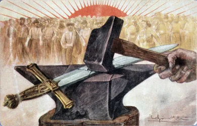 Allegory of Socialism with Workers