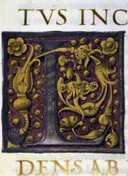 Alphabet: miniaturized letter L