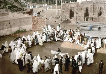 Arab jugglers in Algiers