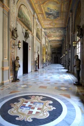 Architecture: view of the Palace of the Grand Masters of the Order of Malta in Valletta, Malta (photo)