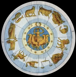 Astrological sign - engraving from “Usi e Costumi di Tutti i Popoli dell