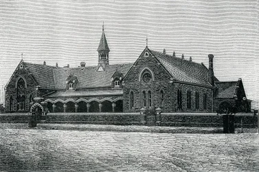 Australia: An Adelaide Public School, c.1885 (Engraving)