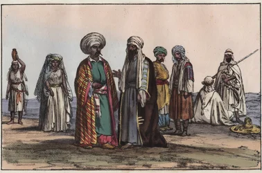 Bedouins - Engraving from 