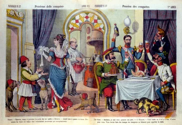 Cartoon of the Italian newspaper 