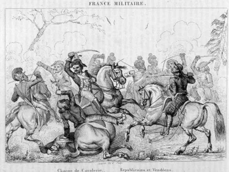 Charge of Cavalry - Republicans and Vendéens