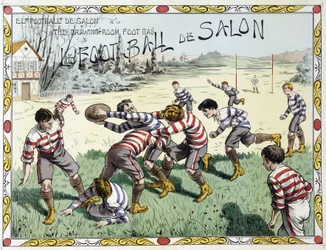 Children Playing Rugby