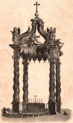 Ciborium in Saint Peter