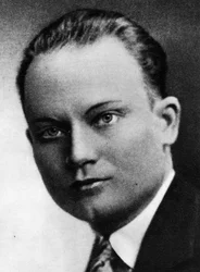 Circus: the two faces of Barbette (Vander Clyde): the real face of Barbette who is a man - in Les follies du Music Hall, by J. Damase.