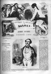 Cover for the novel Albert Savarus