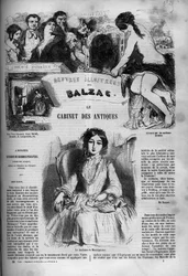 Cover for the novel The cabinet of antique