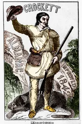 David Crockett (1786-1836), American pioneer - Almanac