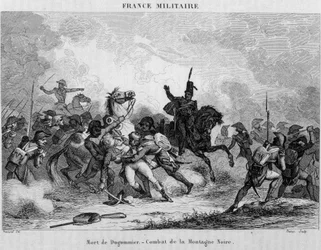 Death of Dugommier - Black Mountain fight against the Spaniards