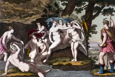 Diane Caught in the Bath by the Hunter Acteon