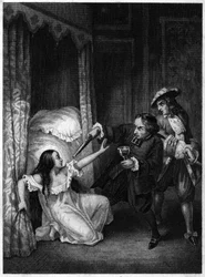 Diane de Joannis de Châteaublanc de Roussan, Marquise of Ganges (1635-1667) murdered by her two brothers-in-law, the abbot and the knight of Ganges