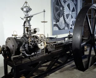 Diesel engine - collection of the Garage de Giverny