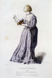 Dorette in “la belle plaideuse” (by Bois Robert in 1654), in “le theatre francais au 16 eme et 17 eme ecle anterieur à Moliere” by Edouard Fournier