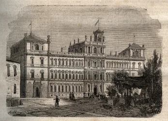 Ducal Palace of Modena in the 19th century - The Ducal Palace 1634