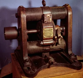 Dynamo-electric Machine of Type Gram Producing DC Current, 1877