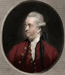 Edward Gibbon 1737-1794 - engraving - 19th century