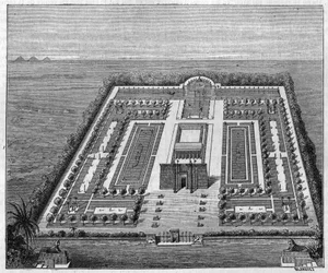Egyptian Garden in the Time of the Pharaohs