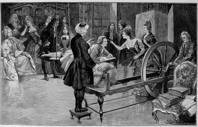 Electric Experiences of the Abbe Jean Antoine (Jean-Antoine) Nollet (1700-1770), Early 18th Century - in 