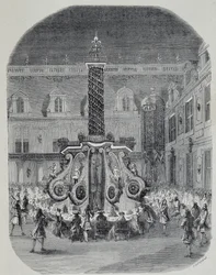 Feast of Louis XIV (Feast in the Marble Courtyard in Versailles)