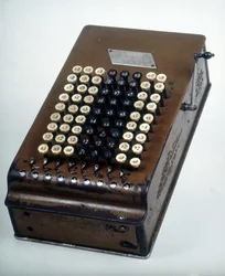 Felt Calculator: The Comptometer