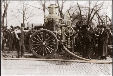 Fire pump of the New York Fire Brigade