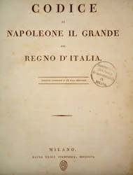 Frontispiece of the Code of Napoleon, 1806
