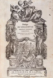 Frontispiece from Dialogo della musica antica e della moderna by Vincenzo Galilei