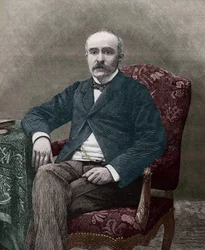 Georges Clemenceau (1841-1929), French politician in 1885