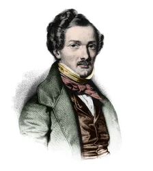 Portrait of Gilbert Duprez, French tenor (1806-1896)