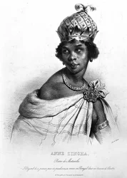 Ginga, the Quilombola Queen of Matamba and Angola. Anne Zingha Queen of Angola