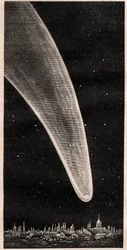 Great Comet of 1811 - engraving circa 1867