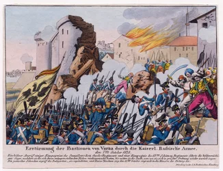 The Storming of the Bastions of Varna by the Russian Army on September 1828