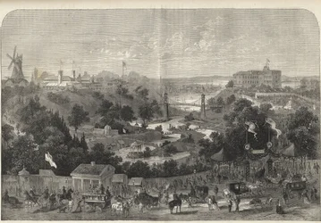 Hamburg - Germany - Horticultural Exhibition 1869 - Hamburg - the park of the International Horticulture Exhibition