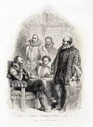 Henri IV and his ministers: Theodore Agrippa d