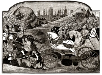 Herring Day, Rouvray-Saint-Denis (print)